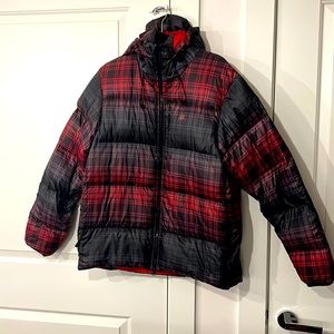 Nike ACG plaid adorable snowboarding puffer
